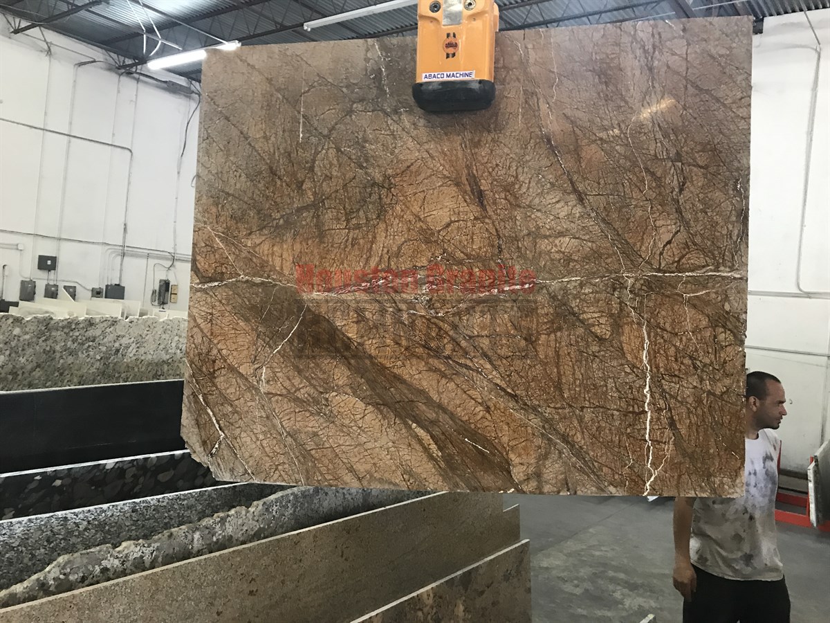 Rainforest Brown Marble Remnant 55.5
