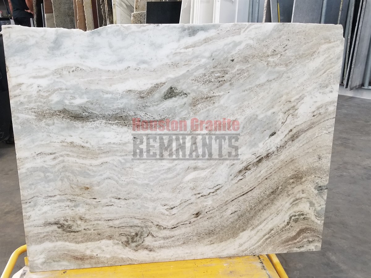 Viscon White Leathered Granite Remnant 51