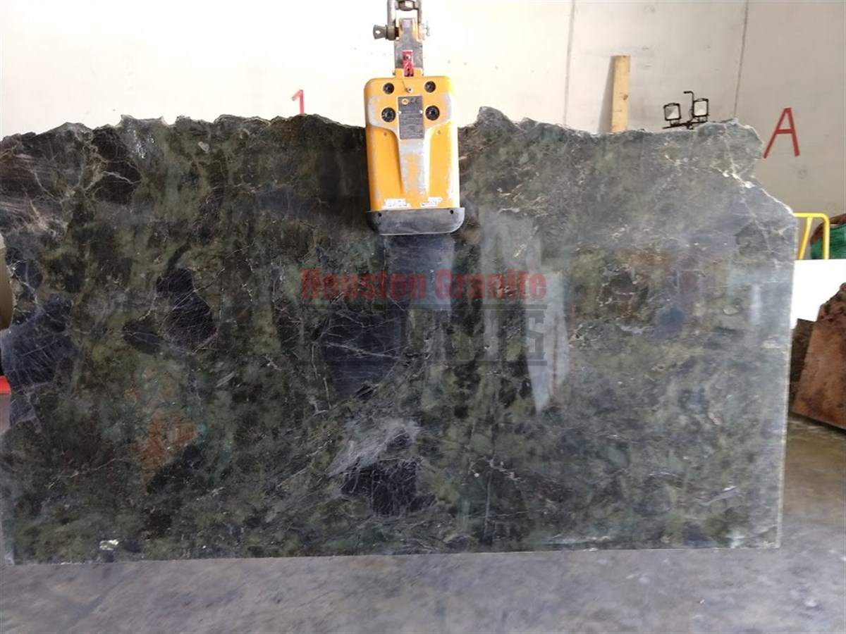 Green Labradorite Granite Remnant 71