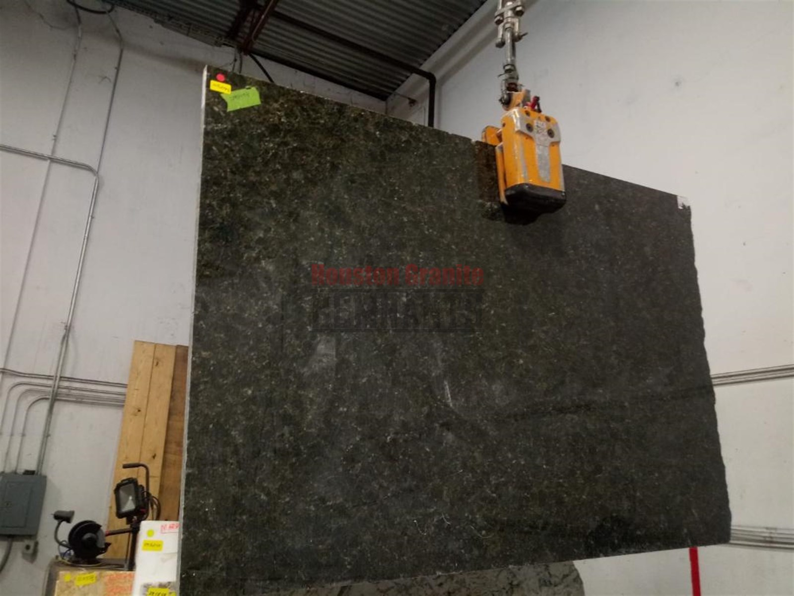 Green Butterfly Granite Remnant 73