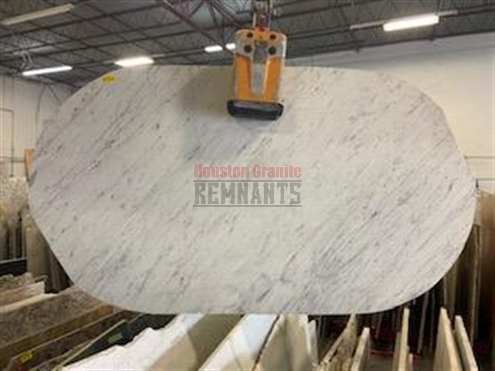 Carrara White Marble Remnant 55