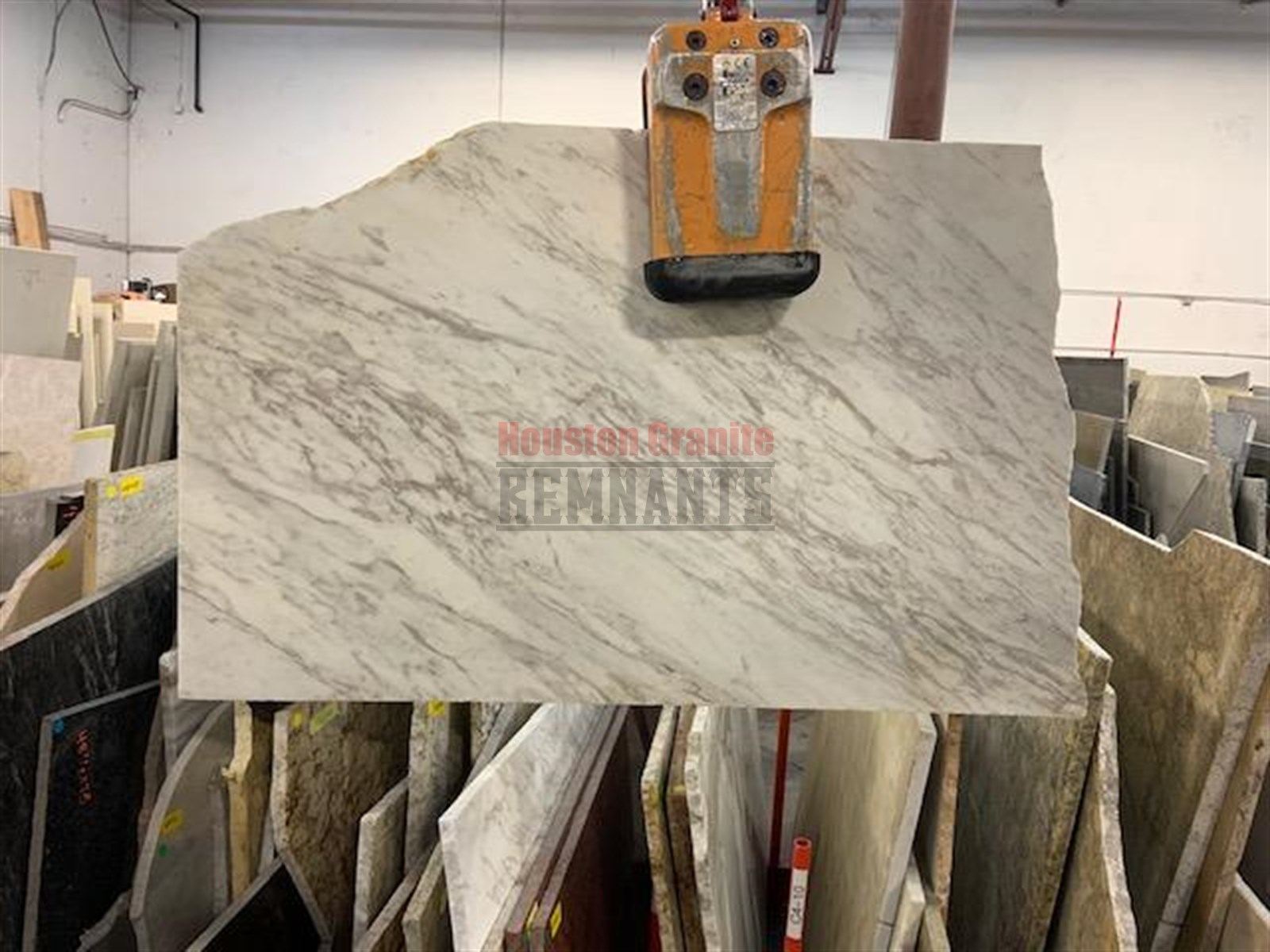 Carrara White Marble Remnant 45.5