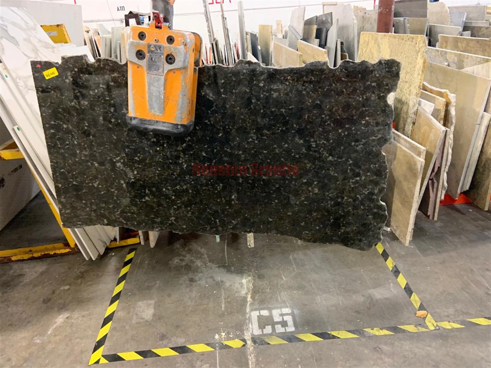 Green Butterfly Granite Remnant 46.3
