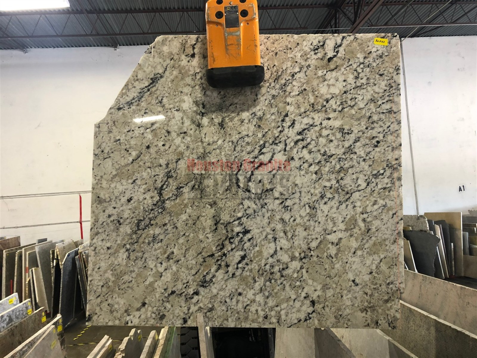 White Ice Granite Remnant 36