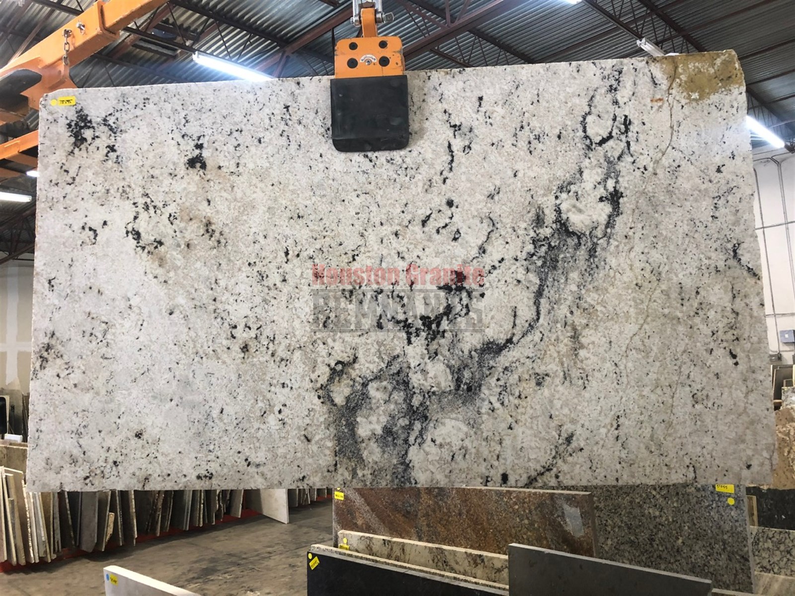 White Oreo Granite Remnant 76