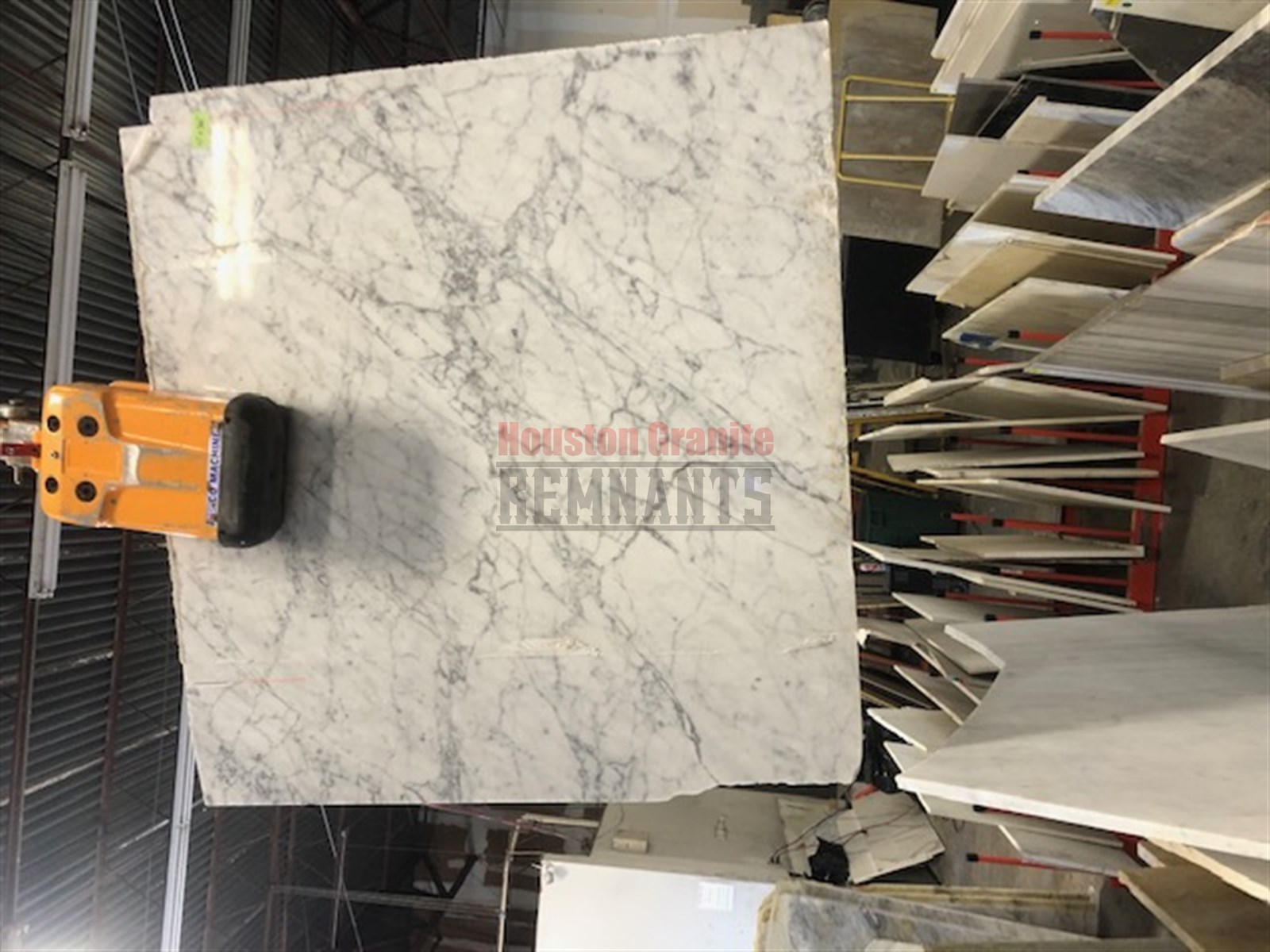 Carrara White Marble Remnant 41