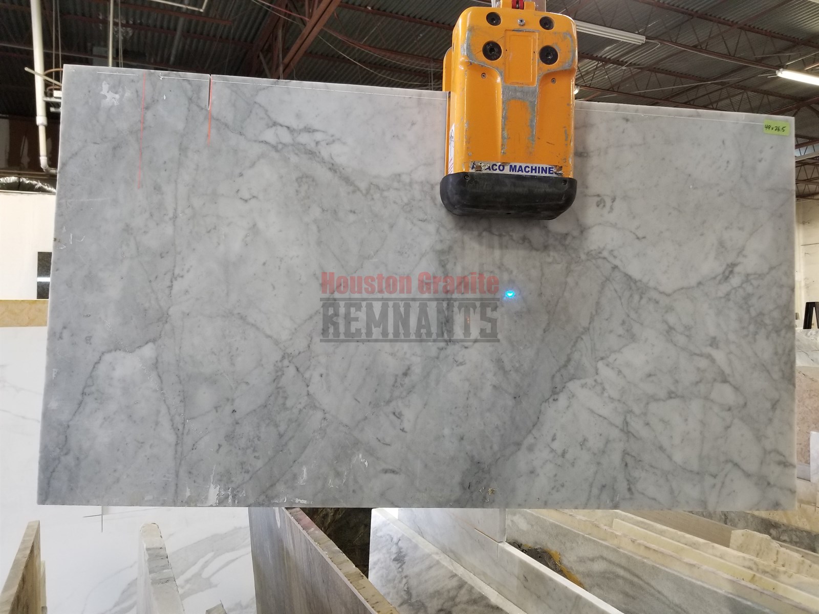 Carrara White Marble Remnant 49