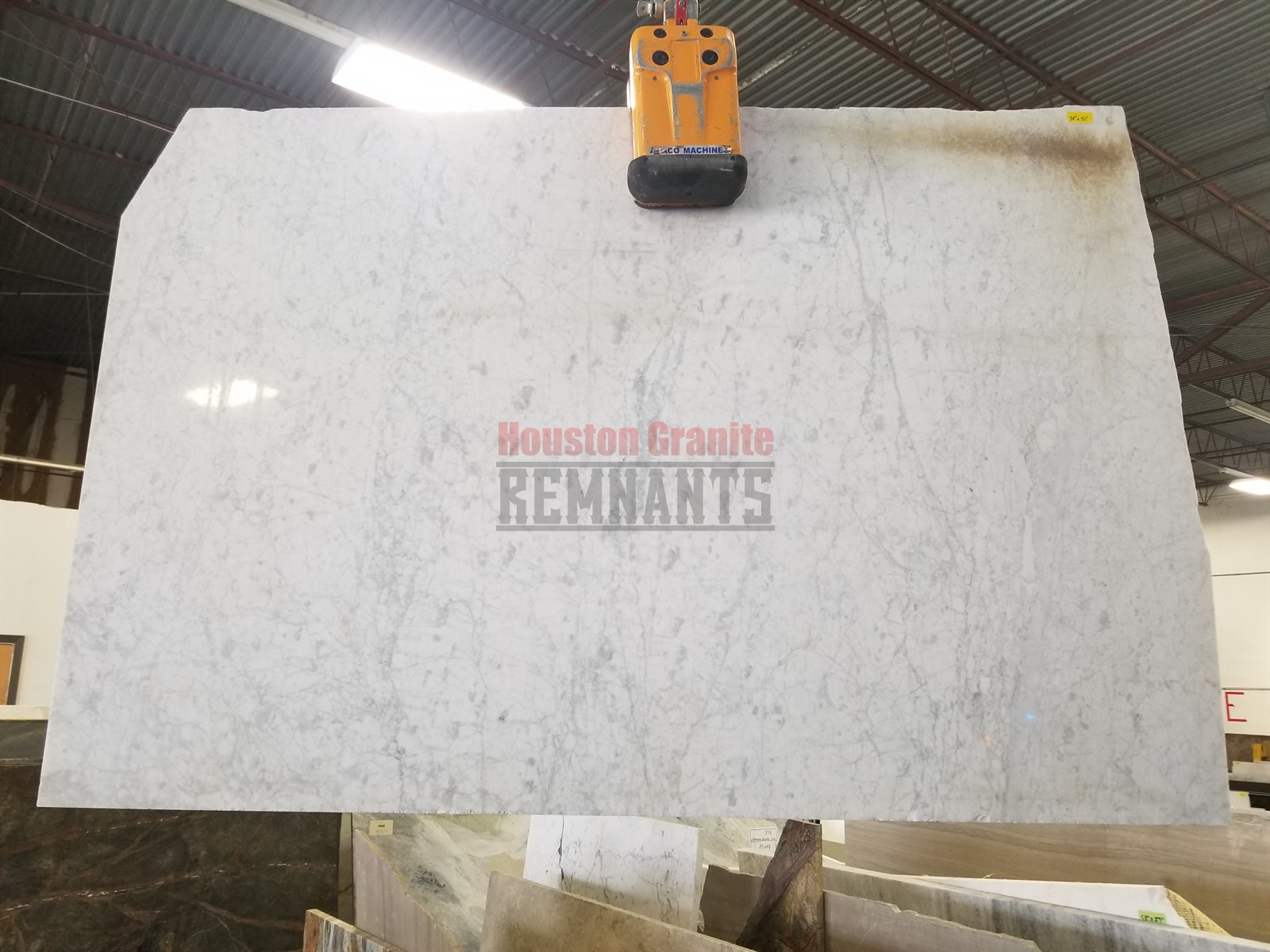 Carrara White Marble Remnant 50