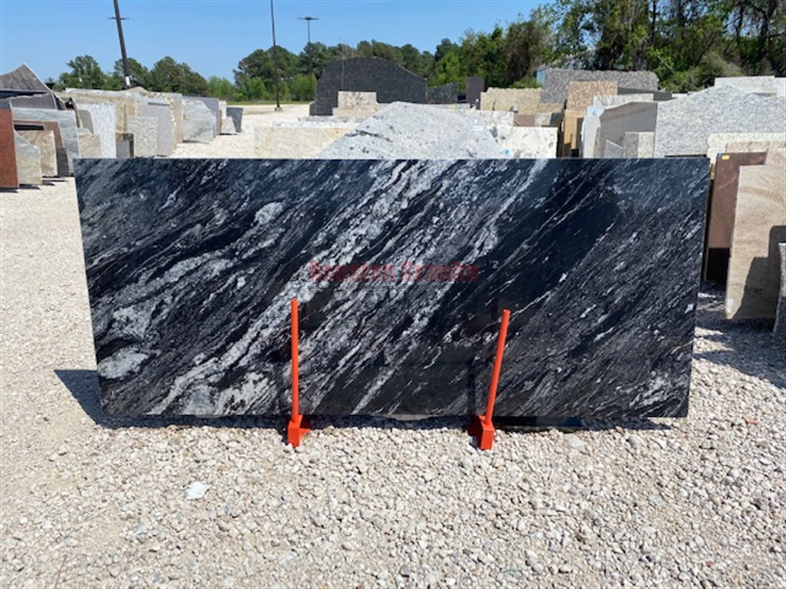 Black Space Granite Remnant 107