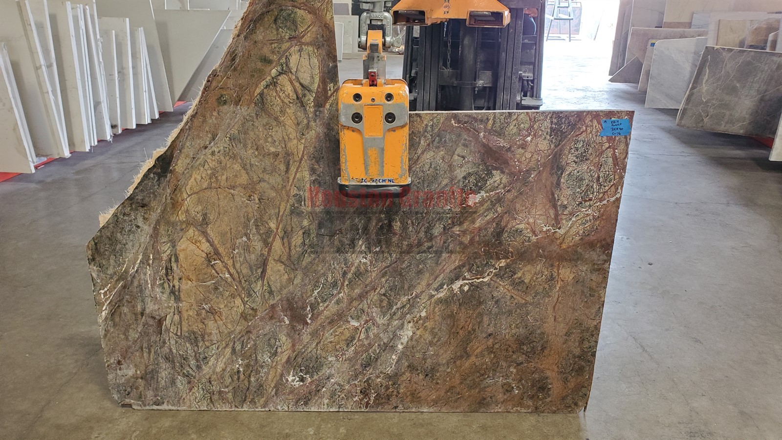 Rainforest Brown Marble Remnant 40
